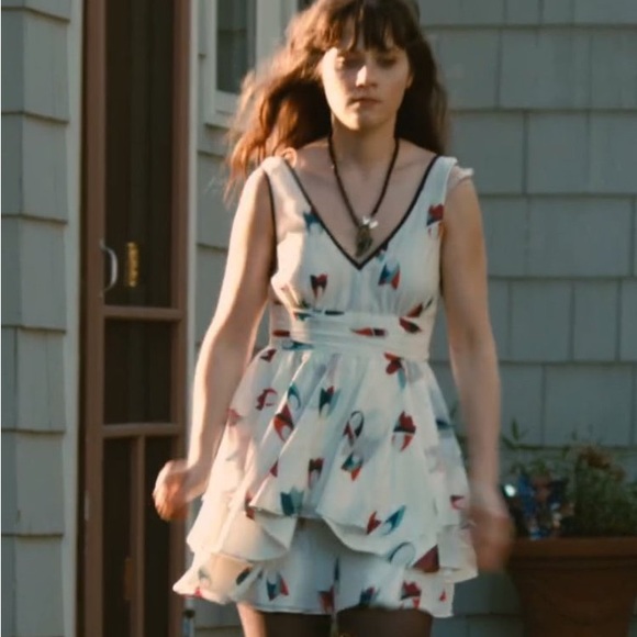 Ruffled Tunic/Dress As Seen On Zoey Deschanel In Our Idiot Brother (US 0) - Picture 6 of 6